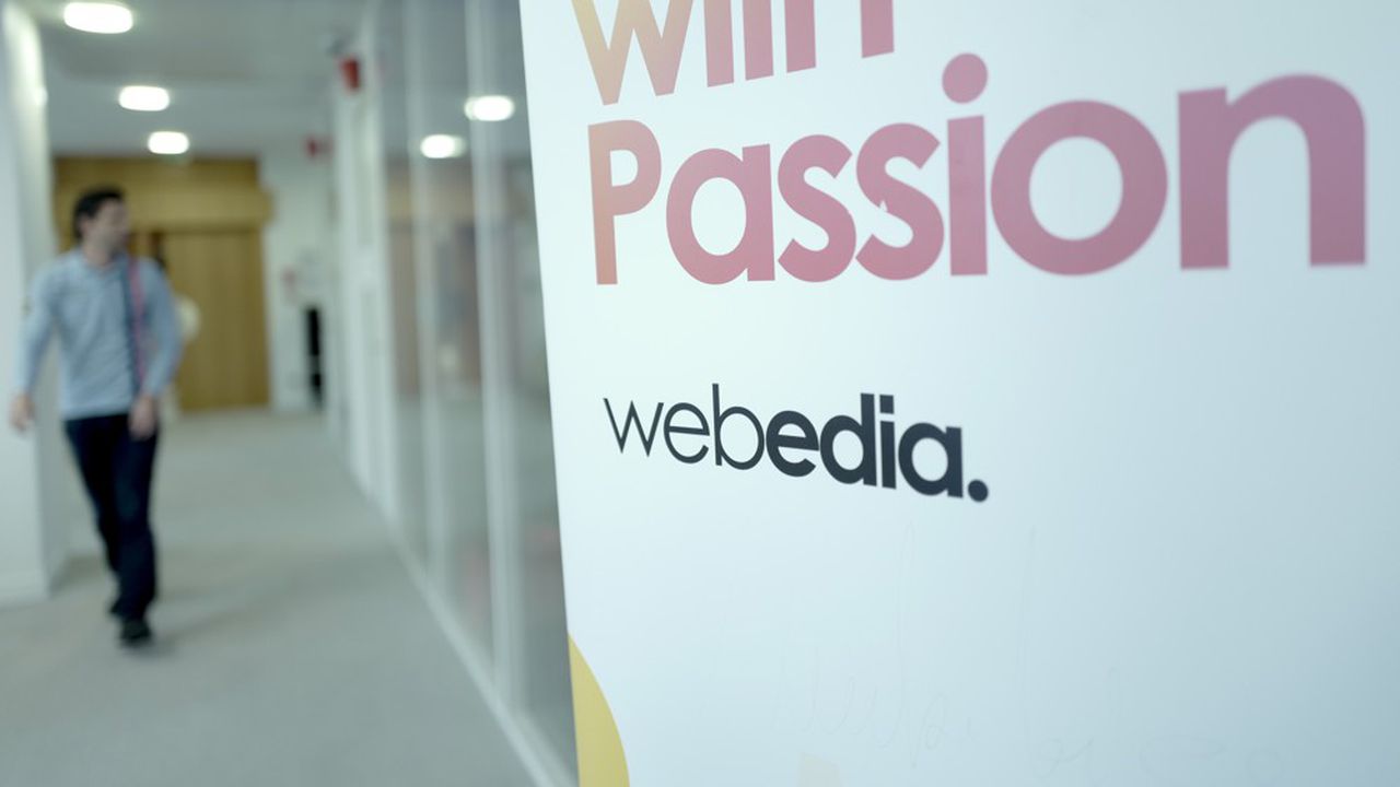 Mise en vente de Webedia